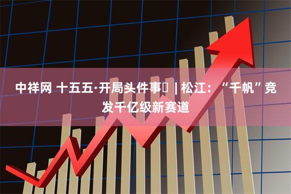 中祥网 十五五·开局头件事⑪| 松江：“千帆”竞发千亿级新赛道